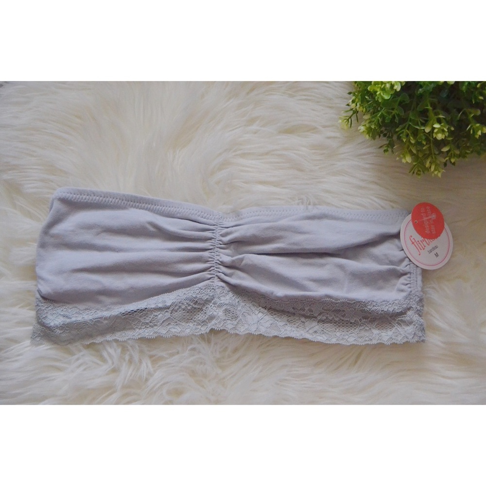 Flirtitude Bandeau Bra NWT